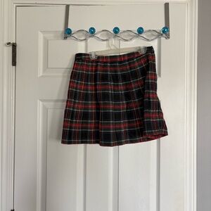 Urban Outfitters Tartan Skirt in Red and Green